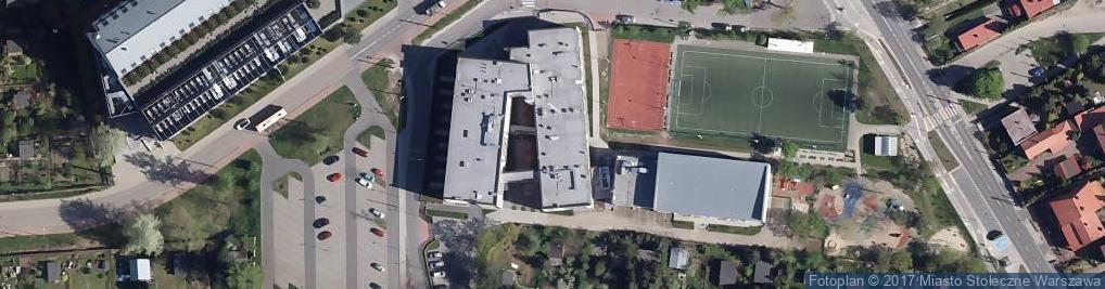 Zdjęcie satelitarne Szkoła Podstawowa nr 204 - filia