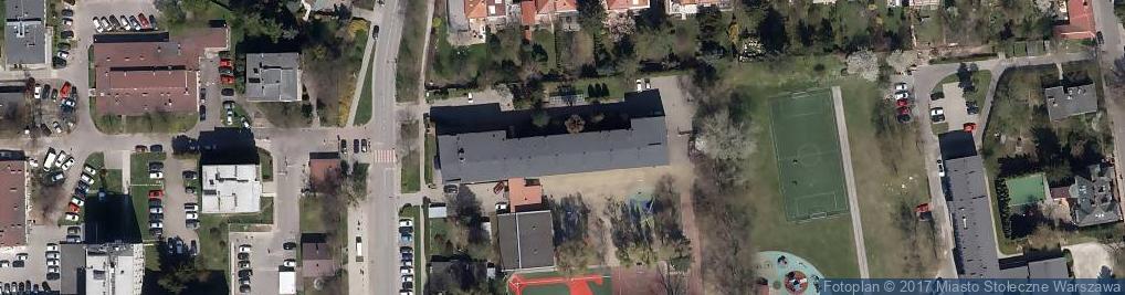 Zdjęcie satelitarne Szkoła Podstawowa Nr 205 Im. Żołnierzy Powstania Warszawskiego