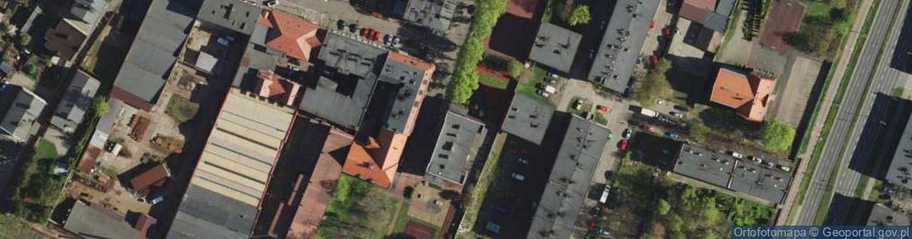 Zdjęcie satelitarne Szkoła Podstawowa Nr 22 Im. Juliusza Słowackiego