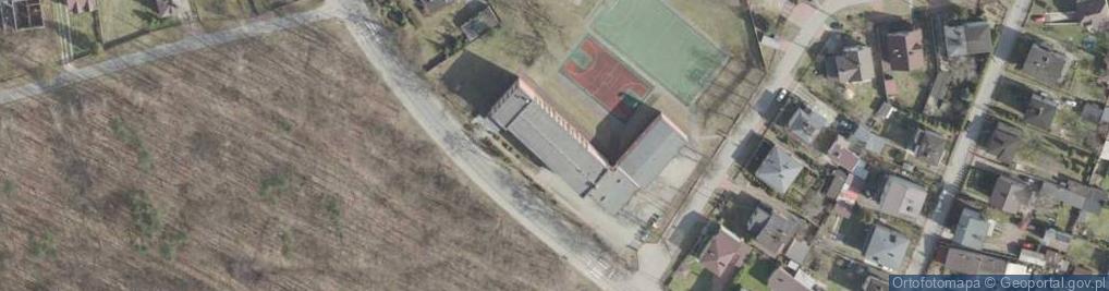 Zdjęcie satelitarne Szkoła Podstawowa Nr 22 Im. Marii Skłodowskiej-Curie W Dąbrowie Górniczej, Aleja Zwycięstwa 44