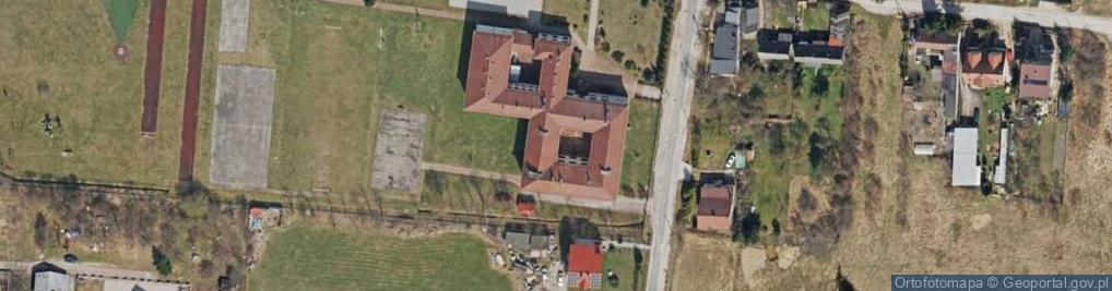 Zdjęcie satelitarne Szkoła Podstawowa Nr 23 Im. Jana Pawła II W Kielcach