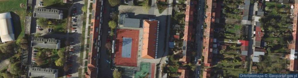 Zdjęcie satelitarne Szkoła Podstawowa Nr 24 Im. Gustawa Morcinka W Gdańsku