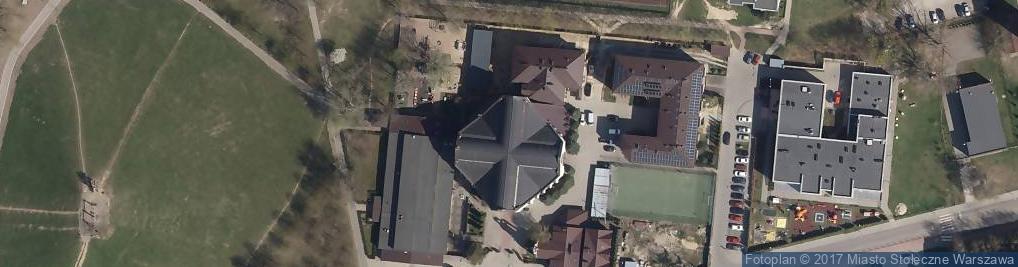 Zdjęcie satelitarne Szkoła Podstawowa Nr 24 Społecznego Towarzystwa Oświatowego