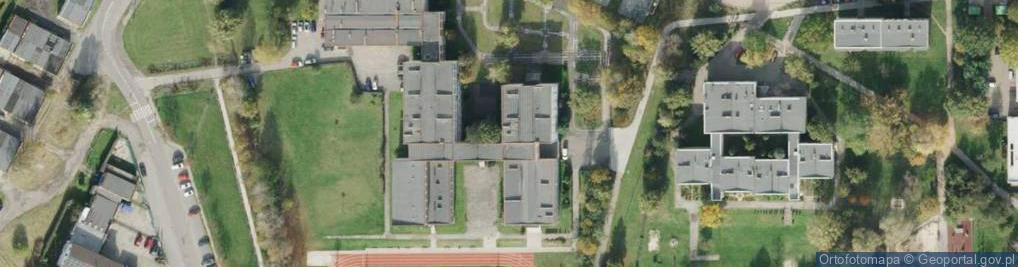 Zdjęcie satelitarne Szkoła Podstawowa Nr 25 Im. Jana Pawła II W Zabrzu