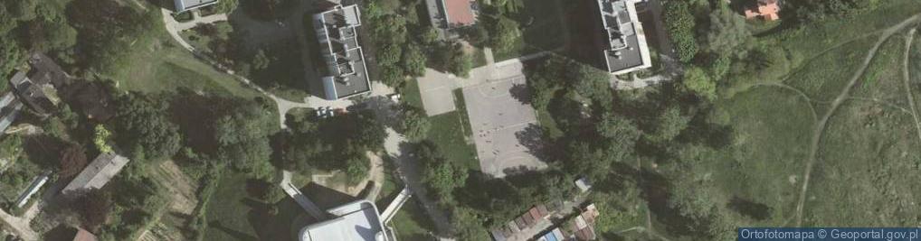 Zdjęcie satelitarne Szkoła Podstawowa Nr 25 Im. Tadeusza Kościuszki W Krakowie