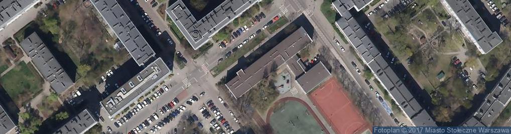 Zdjęcie satelitarne Szkoła Podstawowa Nr 258 Im. Gen. Jakuba Jasińskiego