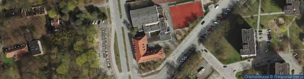 Zdjęcie satelitarne Szkoła Podstawowa Nr 27 Im. Dzieci Zjednoczonej Europy W Gdańsku