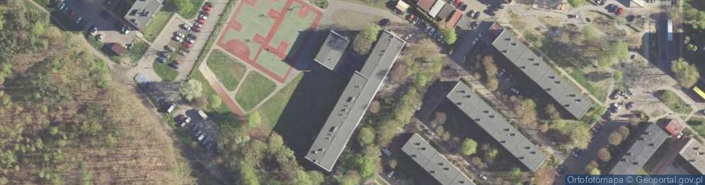 Zdjęcie satelitarne Szkoła Podstawowa Nr 27 Im. Jana Pawła II