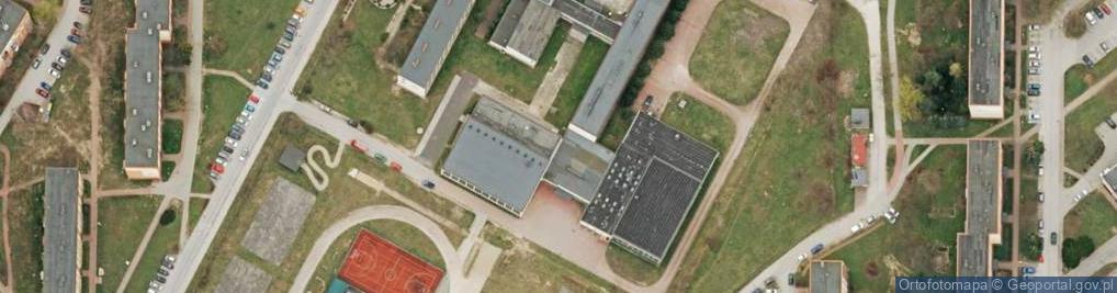 Zdjęcie satelitarne Szkoła Podstawowa Nr 27 Im. Krzysztofa Kamila Baczyńskiego W Kielcach