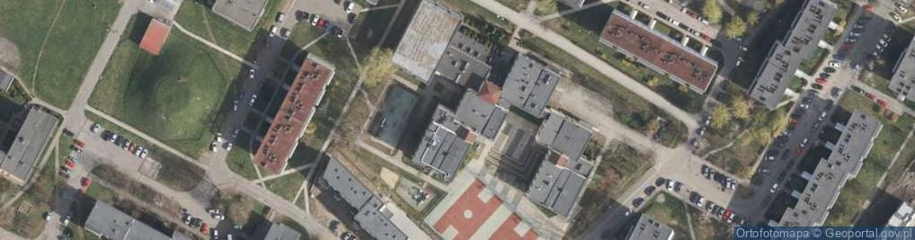 Zdjęcie satelitarne Szkoła Podstawowa Nr 27 W Gliwicach