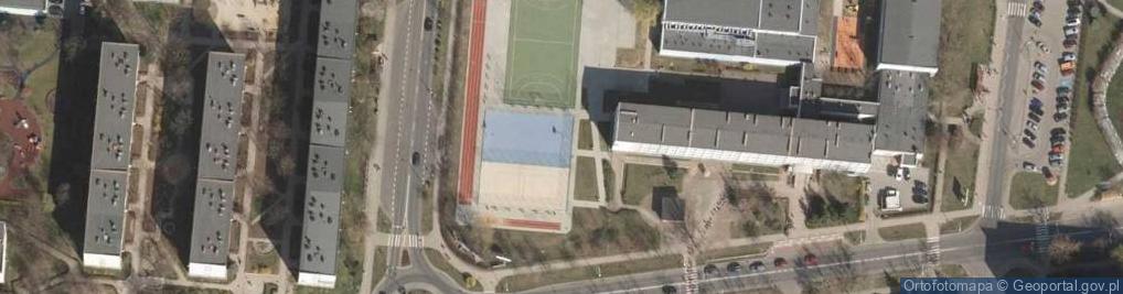 Zdjęcie satelitarne Szkoła Podstawowa Nr 3 Im. Arkadego Fiedlera W Polkowicach
