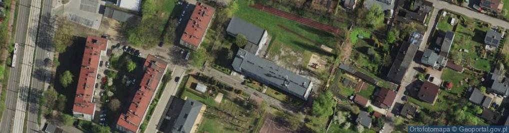 Zdjęcie satelitarne Szkoła Podstawowa Nr 3 Im. Elizy Orzeszkowej W Sosnowcu