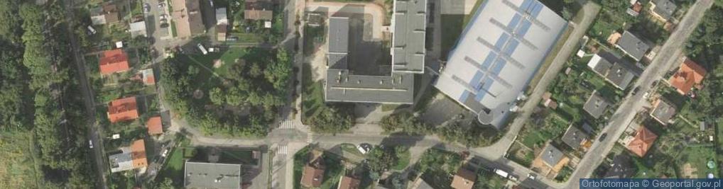 Zdjęcie satelitarne Szkoła Podstawowa Nr 3 Im. Henryka Brodatego W Złotoryi