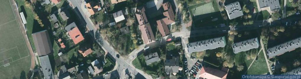 Zdjęcie satelitarne Szkoła Podstawowa Nr 3 Im. Jana Pawła II W Skoczowie