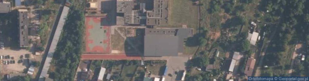 Zdjęcie satelitarne Szkoła Podstawowa Nr 3 Im. Jana Pawła II W Wieruszowie