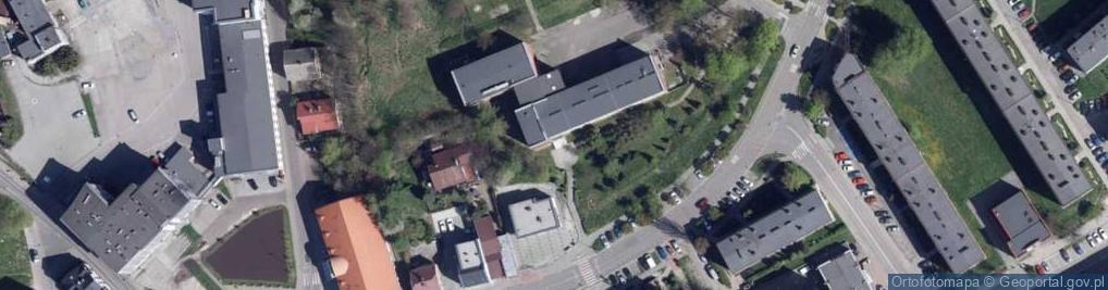 Zdjęcie satelitarne Szkoła Podstawowa Nr 3 Im. Jana Pawła II