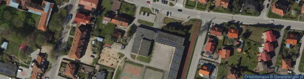 Zdjęcie satelitarne Szkoła Podstawowa Nr 3 Im.tadeusza Kościuszki W Bartoszycach