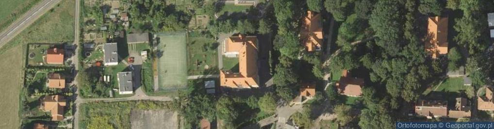 Zdjęcie satelitarne Szkoła Podstawowa Nr 3 W Lwówku Śląskim