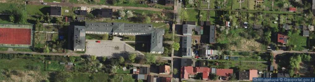 Zdjęcie satelitarne Szkoła Podstawowa Nr 35 W Zabrzu