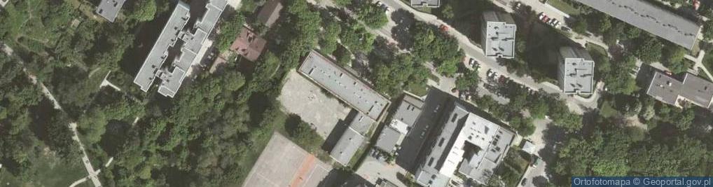 Zdjęcie satelitarne Szkoła Podstawowa Nr 36 Im. Henryka Sienkiewicza W Krakowie