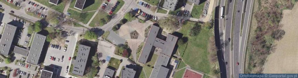 Zdjęcie satelitarne Szkoła Podstawowa Nr 36 Im. Narodów Zjednoczonej Europy