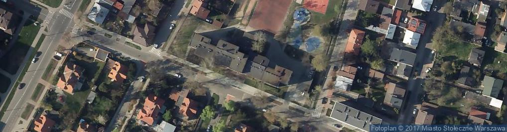 Zdjęcie satelitarne Szkoła Podstawowa Nr 374 Im. Gen. Piotra Szembeka