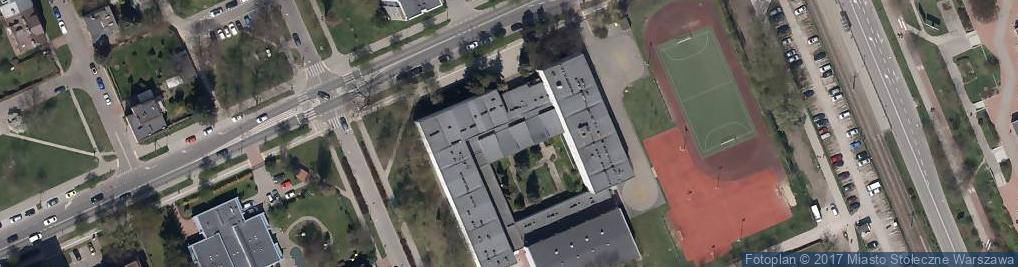Zdjęcie satelitarne Szkoła Podstawowa Nr 378 Im. Ignacego Jana Paderewskiego W Warszawie