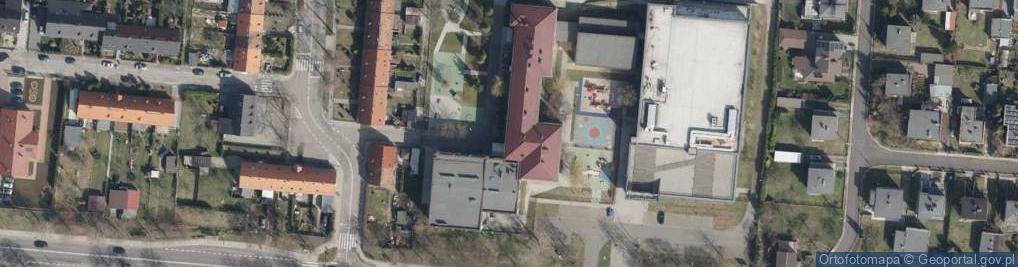 Zdjęcie satelitarne Szkoła Podstawowa Nr 38 W Gliwicach
