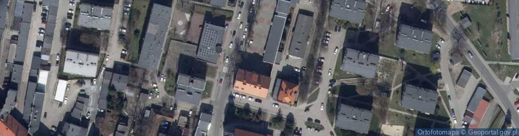 Zdjęcie satelitarne Szkoła Podstawowa Nr 4 Im. 'Królowej Jadwigi' W Ostrowie Wielkopolskim