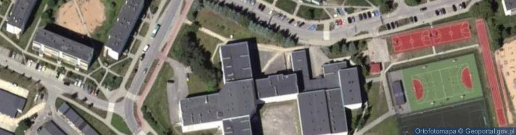 Zdjęcie satelitarne Szkoła Podstawowa Nr 4 Im. Generała Stefana 'Grota' Roweckiego W Mrągowie