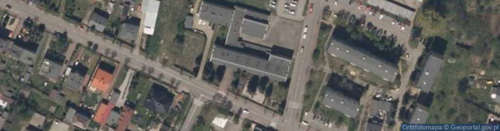 Zdjęcie satelitarne Szkoła Podstawowa Nr 4 Im. Henryka Sienkiewicza W Zelowie