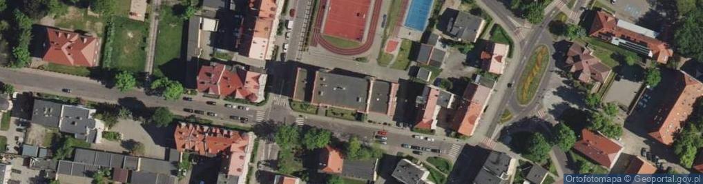Zdjęcie satelitarne Szkoła Podstawowa Nr 4 Im. Jana Matejki W Bolesławcu