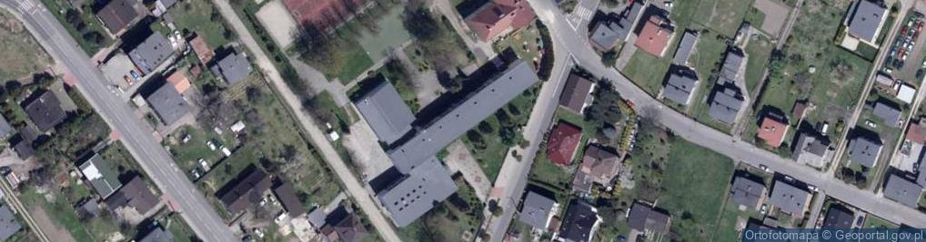 Zdjęcie satelitarne Szkoła Podstawowa Nr 4 Im. Jana Pawła II W Rybniku