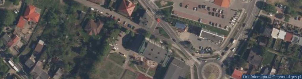 Zdjęcie satelitarne Szkoła Podstawowa Nr 4 Im. Królowej Jadwigi W Wieluniu
