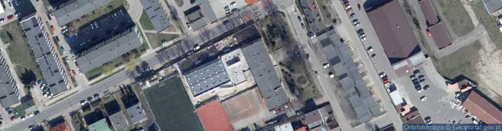 Zdjęcie satelitarne Szkoła Podstawowa Nr 4 Im. Marii Konopnickiej W Sieradzu