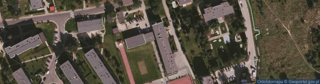 Zdjęcie satelitarne Szkoła Podstawowa Nr 4 Im. Mikołaja Kopernika W Bogatyni