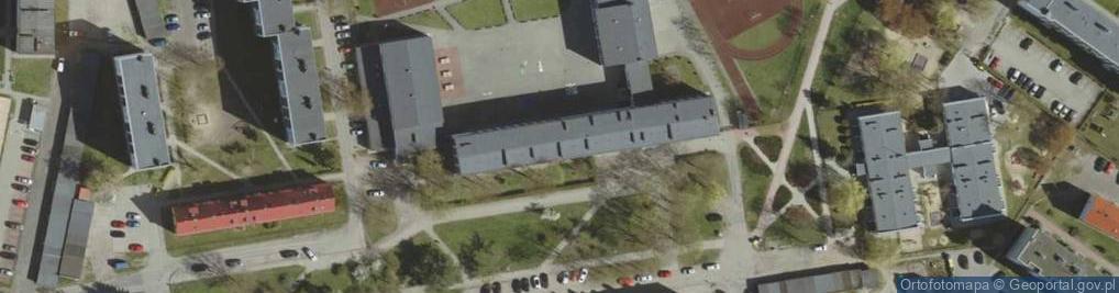 Zdjęcie satelitarne Szkoła Podstawowa Nr 4 Im. Mikołaja Kopernika W Pile