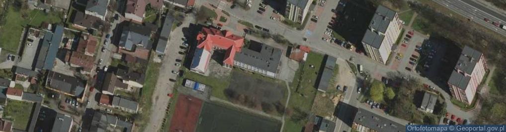 Zdjęcie satelitarne Szkoła Podstawowa Nr 4 Im. Mikołaja Kopernika W Zawierciu