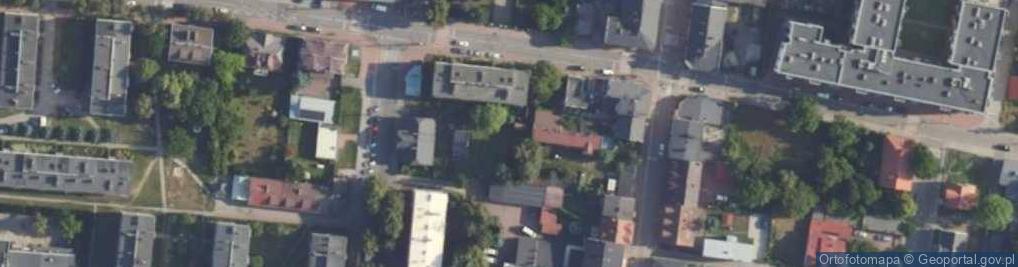 Zdjęcie satelitarne Szkoła Podstawowa Nr 4 Im. Św. Maksymiliana Marii Kolbego W Błoniu