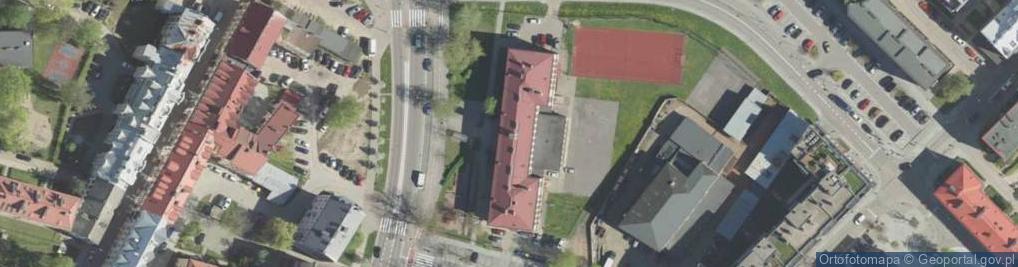Zdjęcie satelitarne Szkoła Podstawowa Nr 4 Im. Sybiraków W Białymstoku