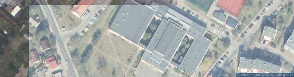 Zdjęcie satelitarne Szkoła Podstawowa Nr 4 Im. Unicef W Obornikach