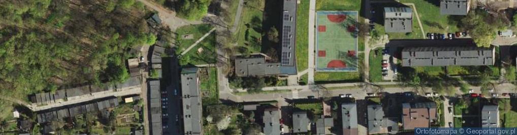 Zdjęcie satelitarne Szkoła Podstawowa Nr 4 Im. Witolda Budryka W Siemianowicach Śląskich