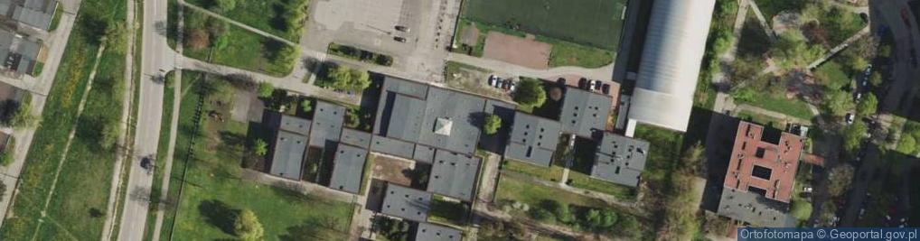 Zdjęcie satelitarne Szkoła Podstawowa Nr 40 W Sosnowcu