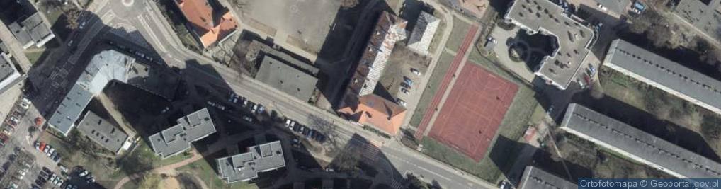 Zdjęcie satelitarne Szkoła Podstawowa Nr 41 Z Oddziałami Integracyjnymi Im. Maksymiliana Golisza