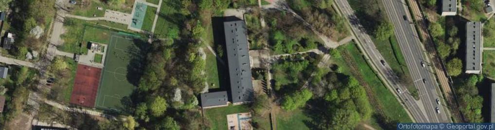 Zdjęcie satelitarne Szkoła Podstawowa Nr 42 Im. Ziemi Bytomskiej W Bytomiu