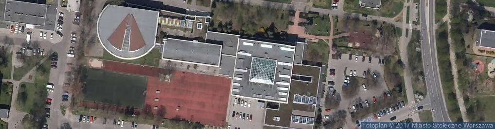 Zdjęcie satelitarne Szkoła Podstawowa Nr 42 Z Oddziałami Integracyjnymi Im. Konstantego Ildefonsa Gałczyńskiego