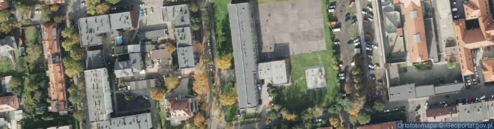 Zdjęcie satelitarne Szkoła Podstawowa Nr 43 W Zabrzu