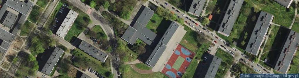 Zdjęcie satelitarne Szkoła Podstawowa Nr 44 Im.unicef