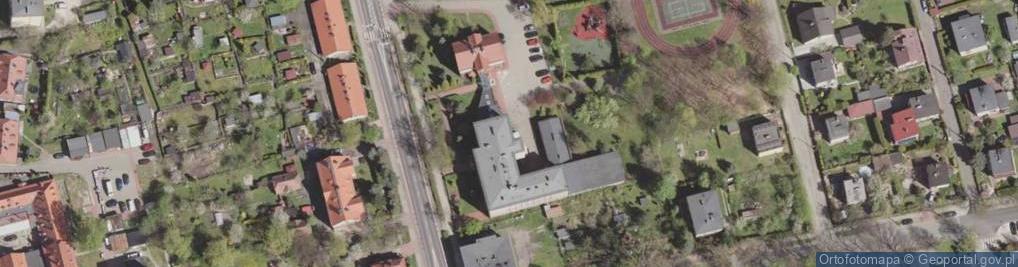 Zdjęcie satelitarne Szkoła Podstawowa Nr 48 Im. Juliusza Ligonia