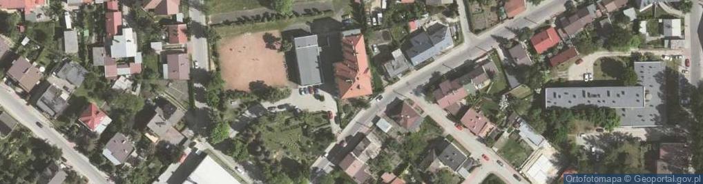 Zdjęcie satelitarne Szkoła Podstawowa Nr 49 Im. Juliana Ursyna Niemcewicza W Krakowie